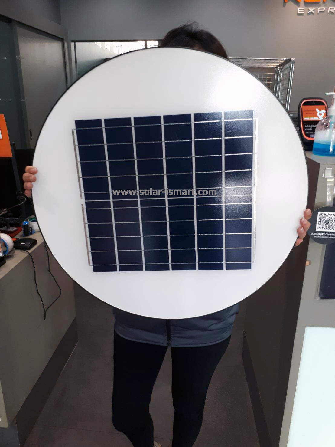 ไฟสนาม 5 ทิศทาง solar cell