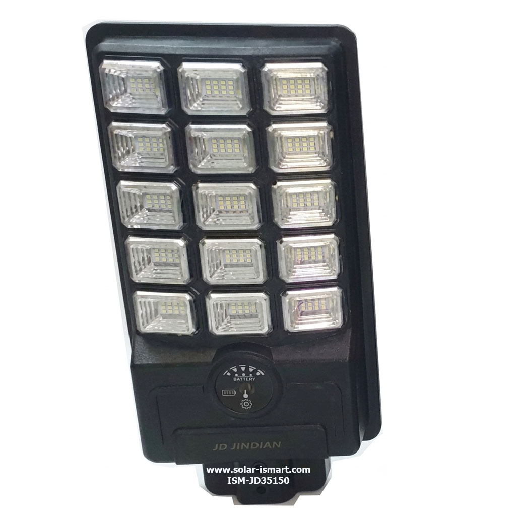 ขาตั้งโคมไฟถนนโซล่าเซลล์ JD35150 ประหยัดต้นทุน