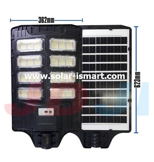 ภาพสปอร์ตไลท์โซล่าเซลล์รุ่น JD-91000 ขนาด 15,000w