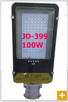 คลิ๊กดูรายละเอียดสินค้าไฟถนนโซล่าเซลล์ แบบแผงแยก รุ่น JD-A399 ขนาด 100w คลิ๊กเพื่อดูรายละเอียดสินค้า jd399