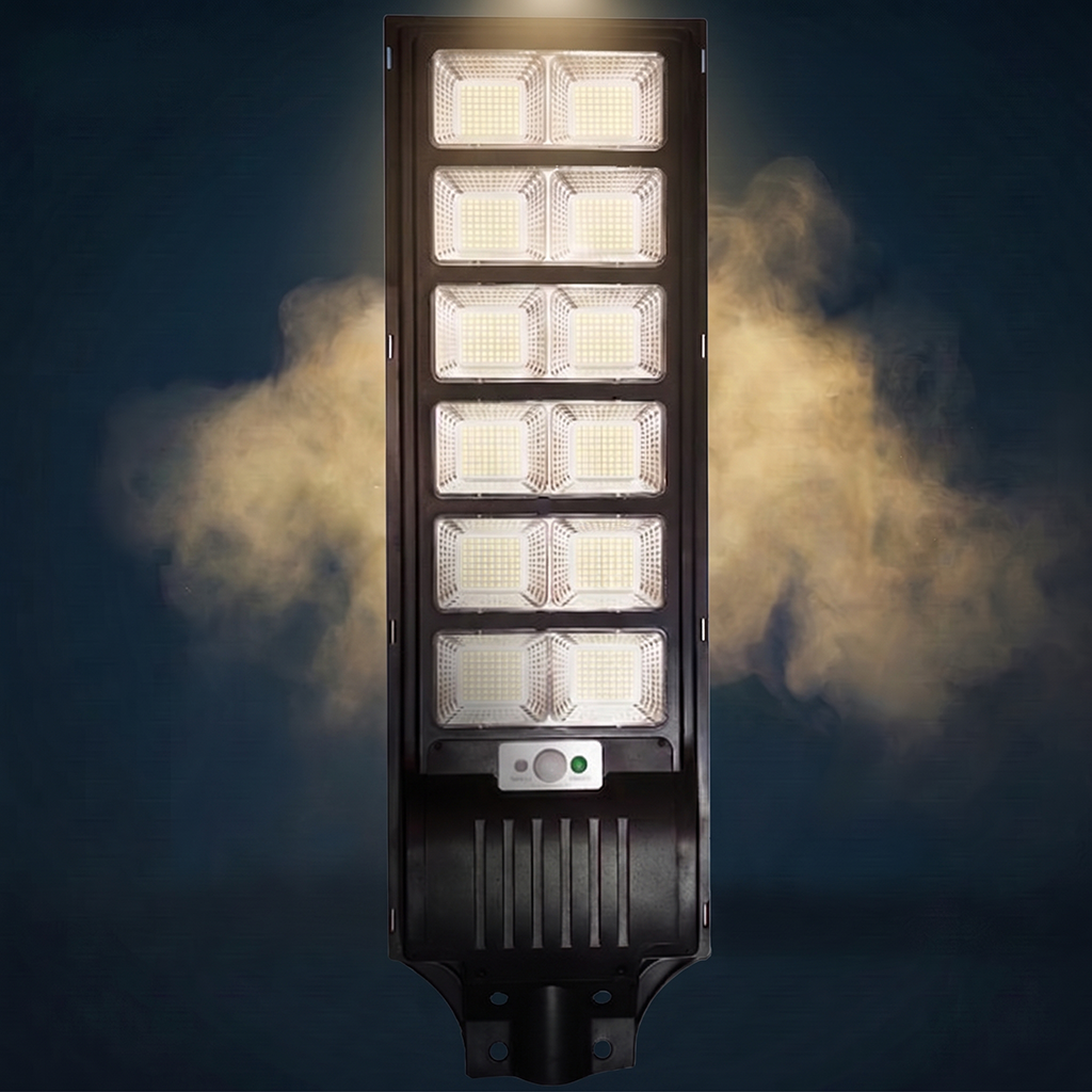 ไฟถนนโซล่าเซลล์ CTL ISM-CTL2200 2200W PIR+Allway