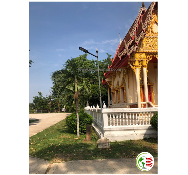 ไฟพลังงานแสงอาทิตย์ ติดวัด