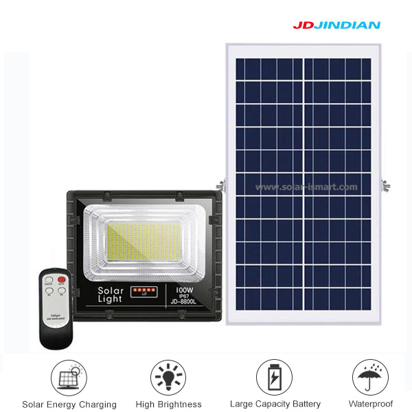 ไฟโซล่าเซลล์ ขนาด 100w